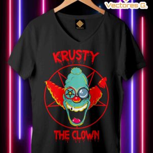 Vector Krusty The Clown SVG, PNG, PDF, EPS