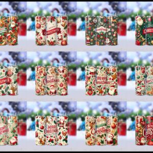 279 Diseños Navidad En Formatos Varios Para Sublimar, Dtf