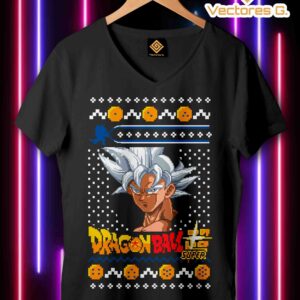 Vector Ugly Sweater DragonBallSuper SVG, PNG, PDF