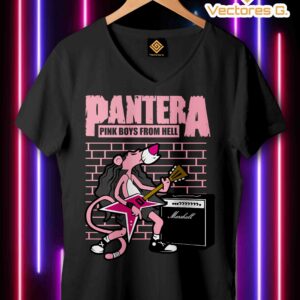 Vector Pink Pantera PDF, PNG, EPS, SVG