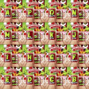 36 Diseños Grinch Navidad Para Sublimar, Dtf, Formatos Psd, Png