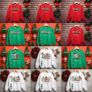 302 Plantillas Navidad Para Tazas Y Playeras En formatos Varios Para Sublimar, Dtf