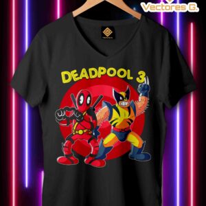 Vector DeadPool Cartoon 3 PDF, PNG, EPS, SVG