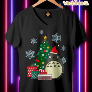 Vector Navidad Con Totoro PDF, PNG, EPS, SVG