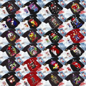 46 Plantillas Playeras Navidad En formatos Varios Para Sublimar, Dtf