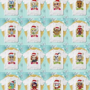 16 Archivos Héroes Navidad Formato Psd, Png