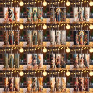 36 Plantillas Virgen Para Sublimar Tumblers Formato Png