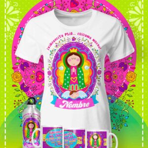 24 Plantillas Virgencita Plis Para Sublimación, DTF