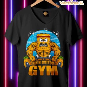 Vector Bikini Bottom Gym, PDF, PNG, EPS, SVG