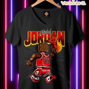 Vector Michael Jordan Lego PDF, PNG, EPS, SVG